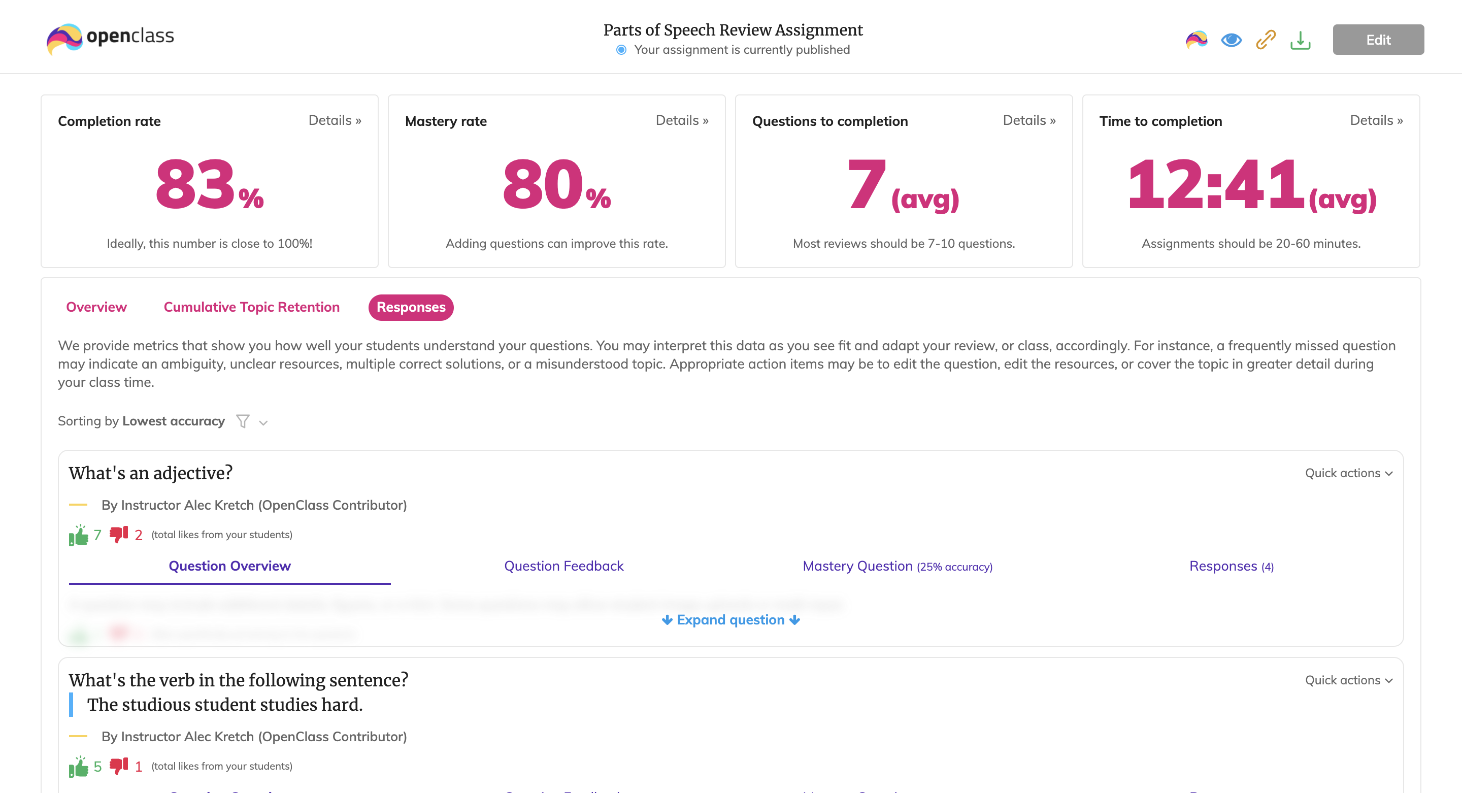 OpenClass gallery image