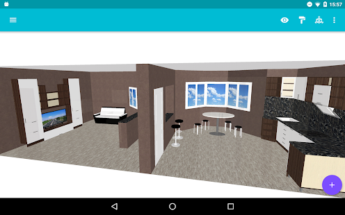 Android APP: Kitchen Planner 3D gallery image