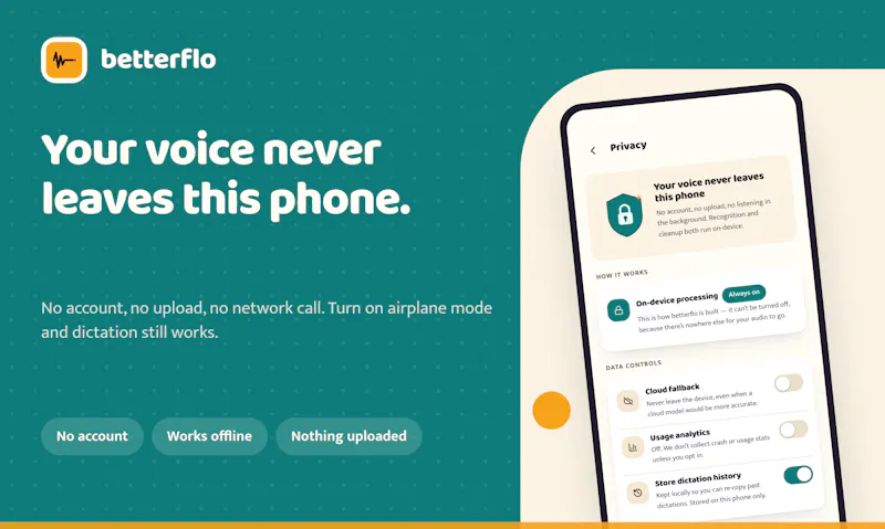 Betterflo screenshot 1