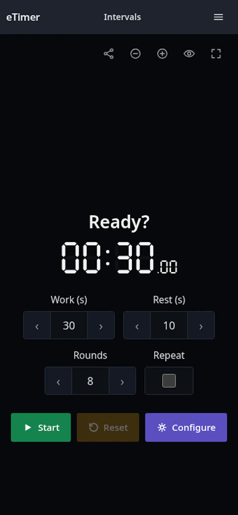 eTimer screenshot 4