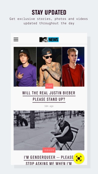 MTV News for iOS