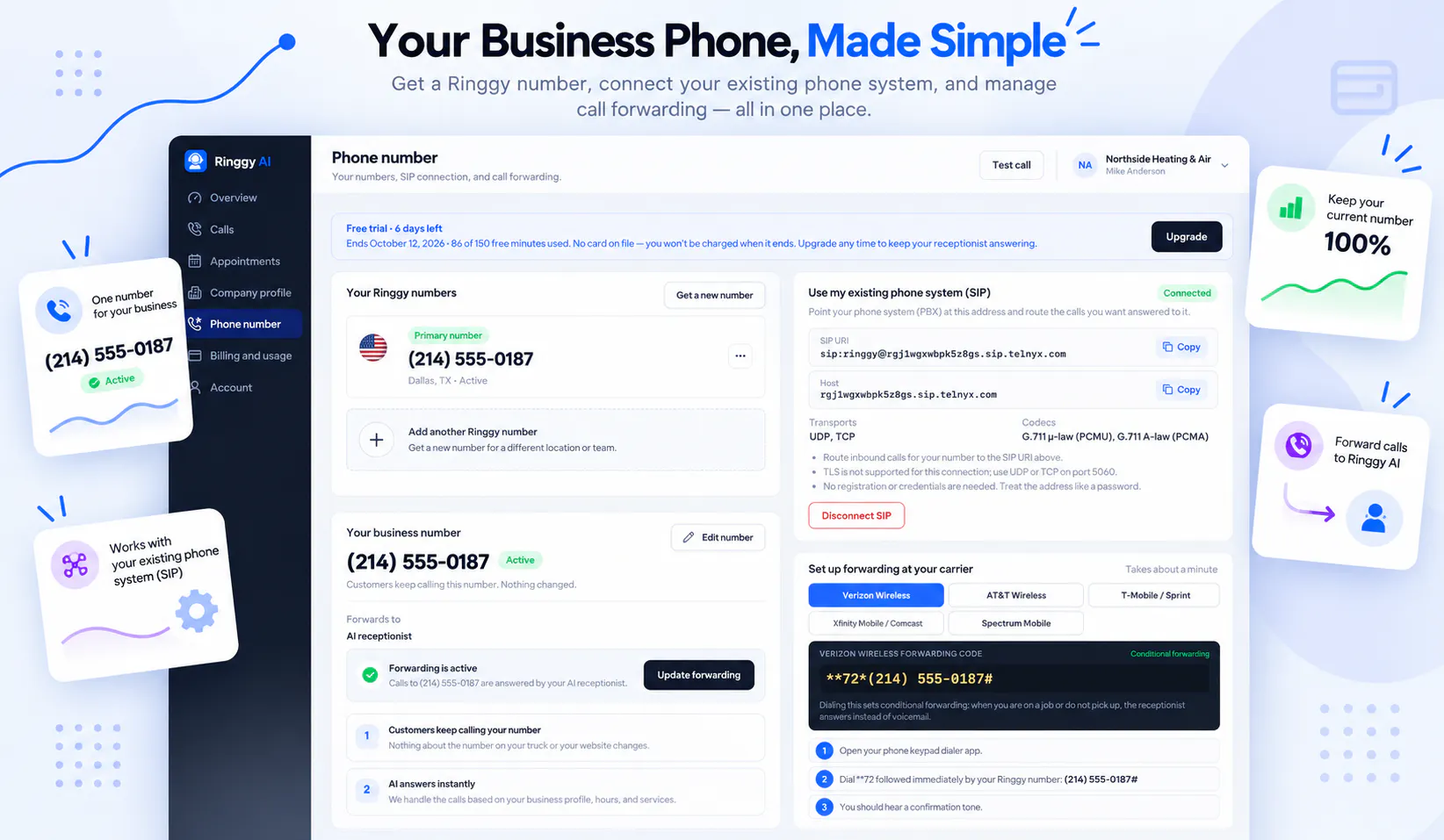 AI Call Receptionist for Home Service gallery image