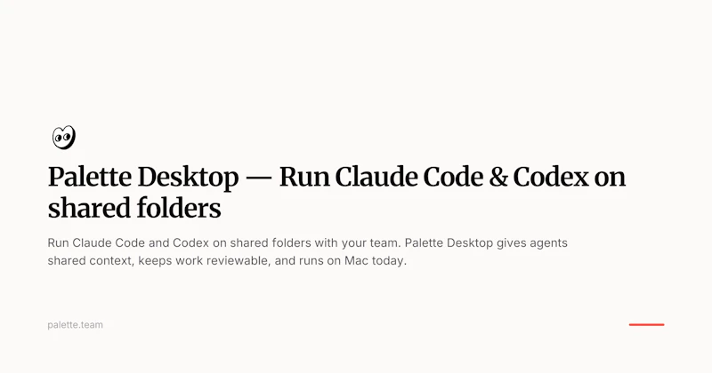 Palette Desktop screenshot 1