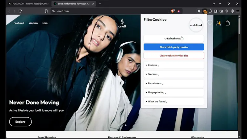 FilterCookiee screenshot 1 (video preview)