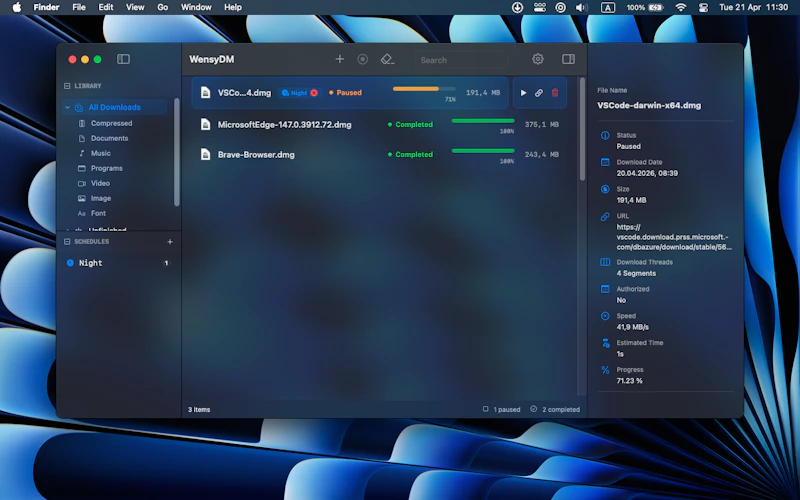 WensyDM screenshot 1