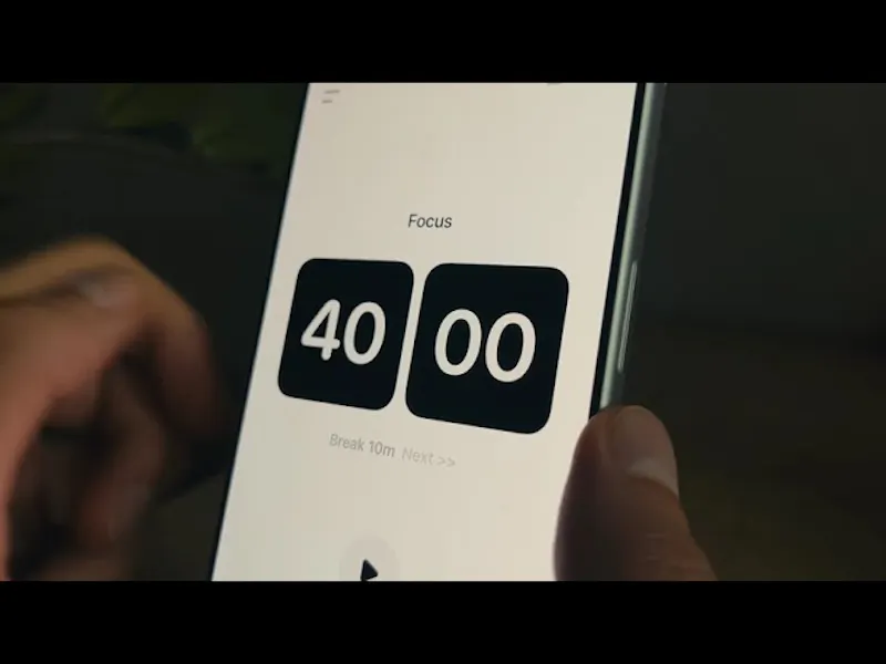 Tempo Focus screenshot 1 (video preview)