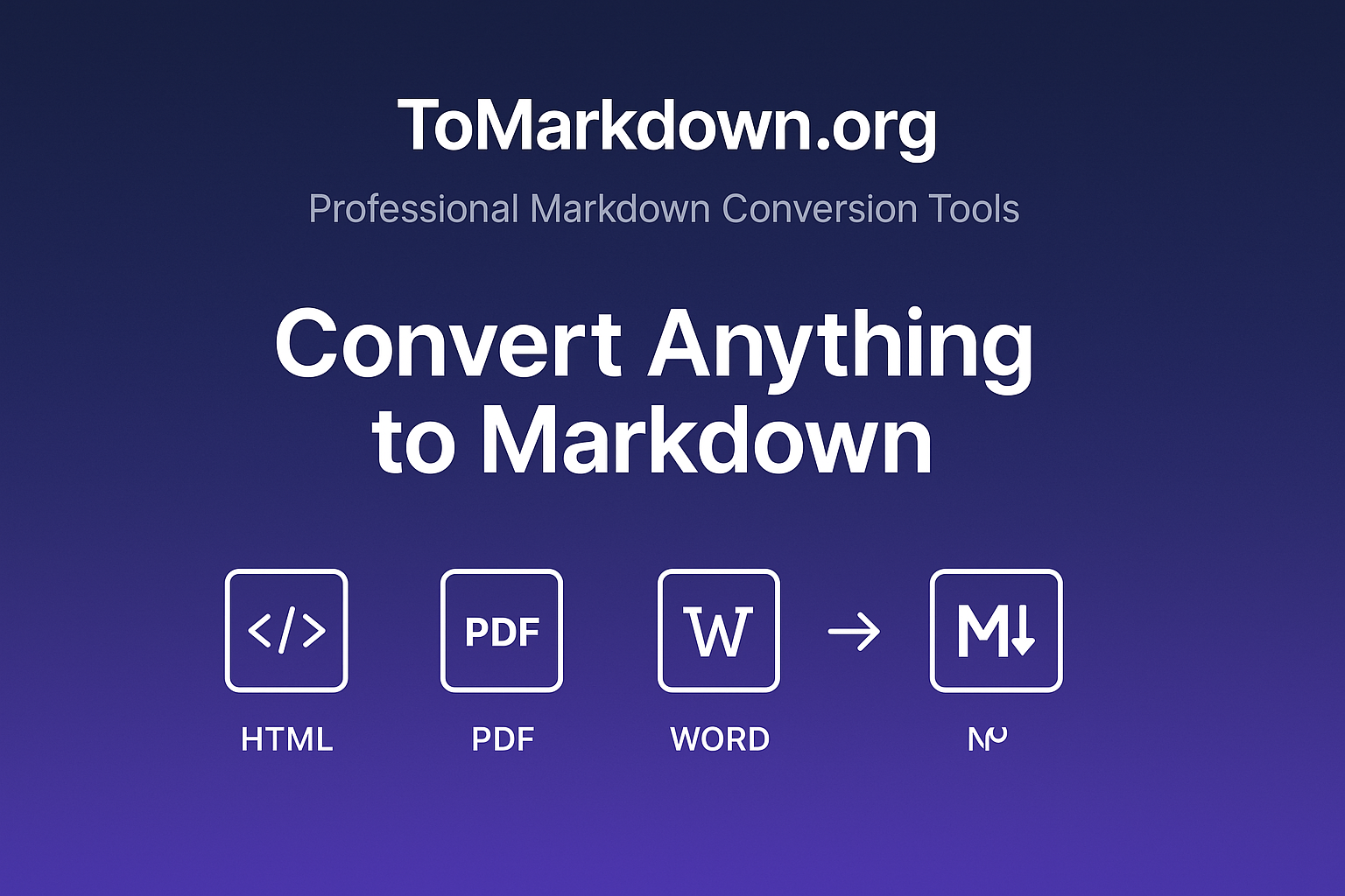 Media Tomarkdown - Công cụ chuyển đổi đánh dấu trực tuyến chuyên nghiệp 2