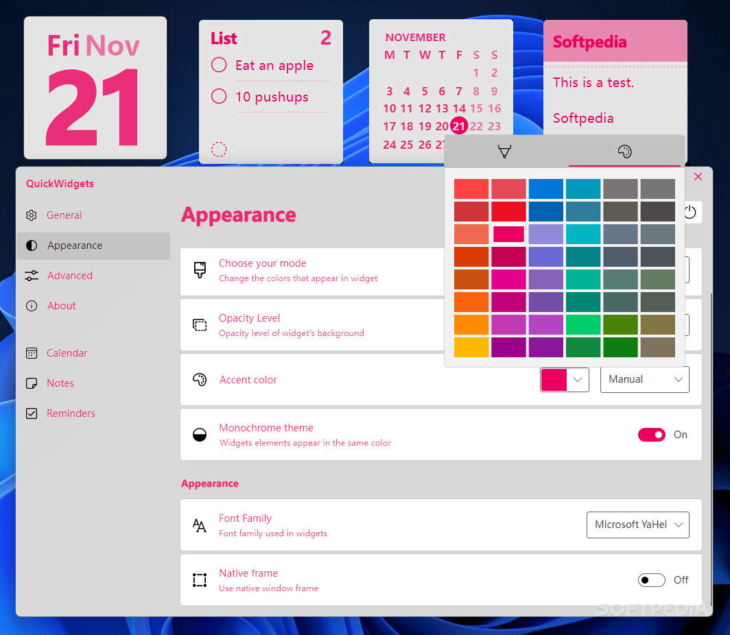 QuickWidgets gallery image