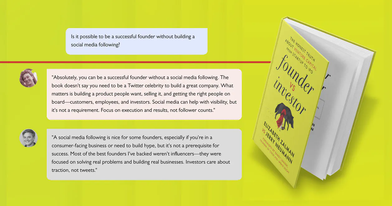 Ask Founder vs Investor gallery image