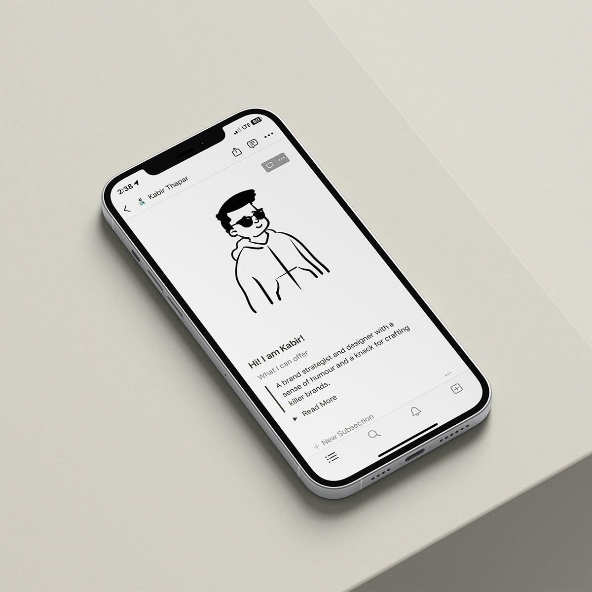 Get a Job! Notion Resume Template 