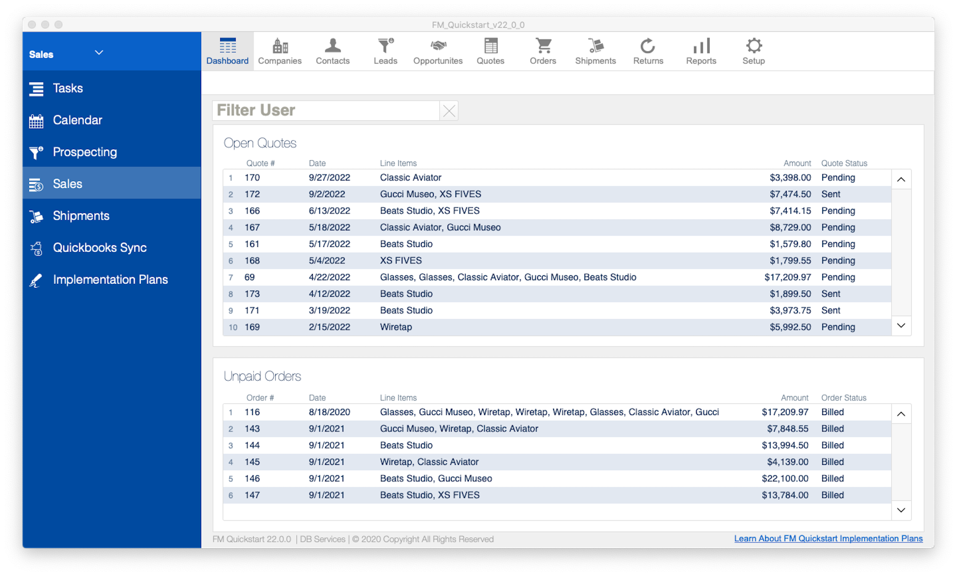 FM Quickstart gallery image