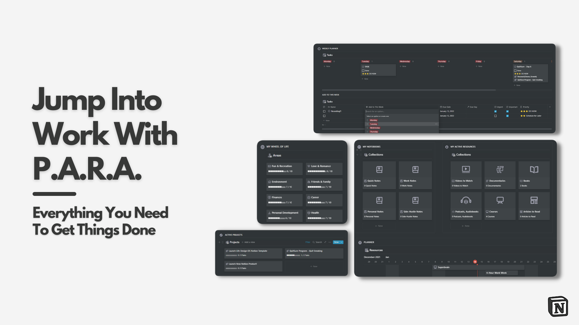 Life Design OS - Notion Template gallery image
