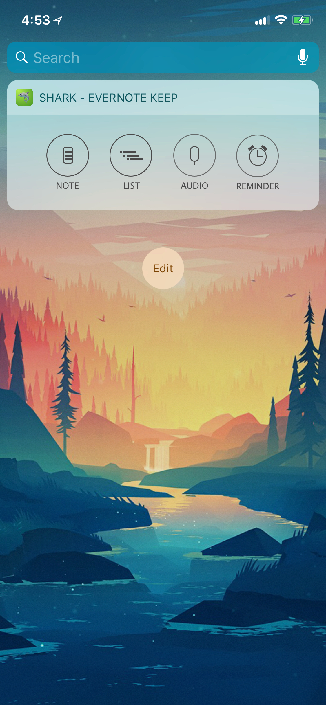 Evernote Keep gallery image