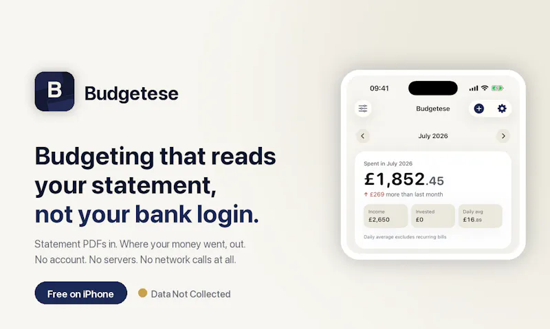 Budgeting screenshot 1