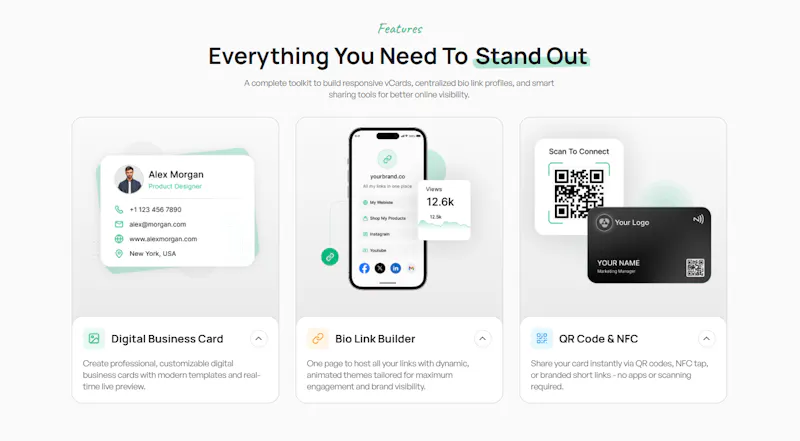 vCard SaaS screenshot 3