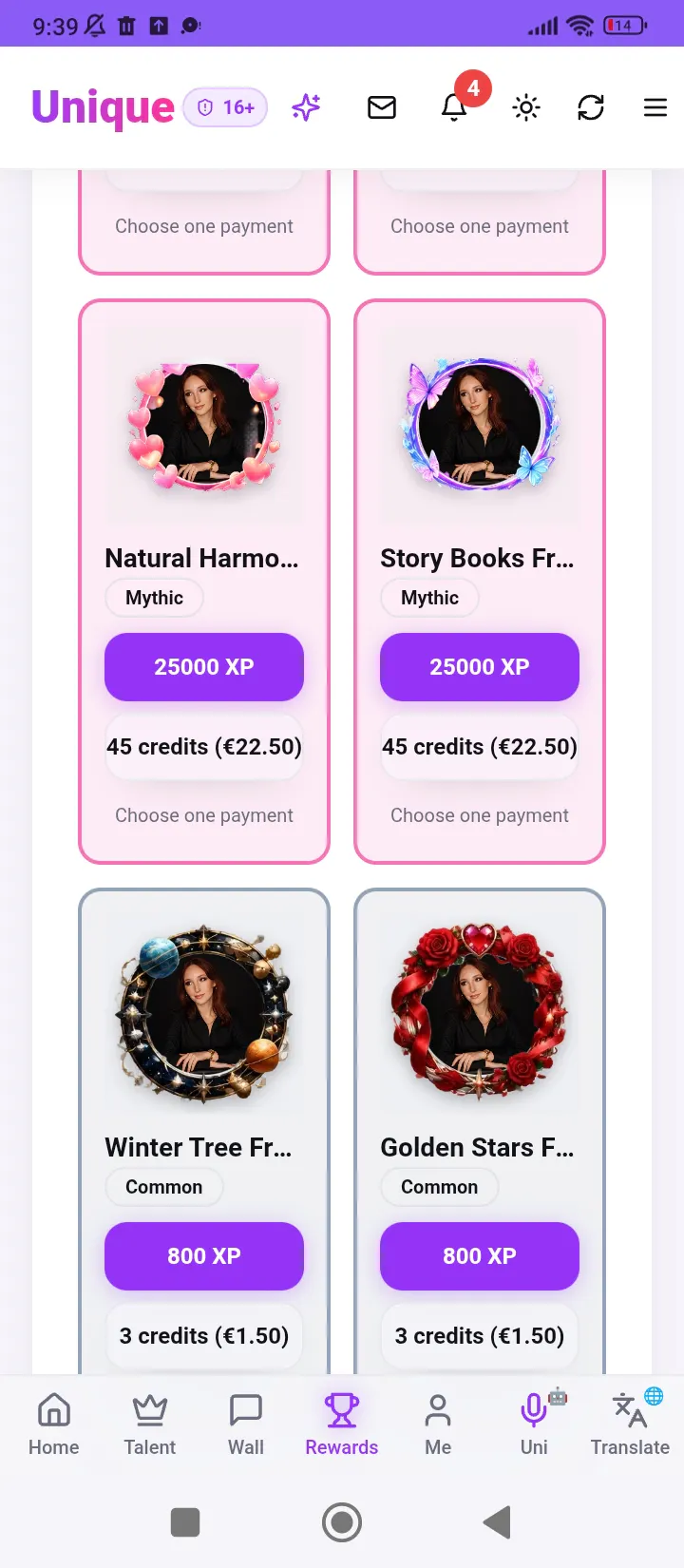 Unique - all in one app gallery image