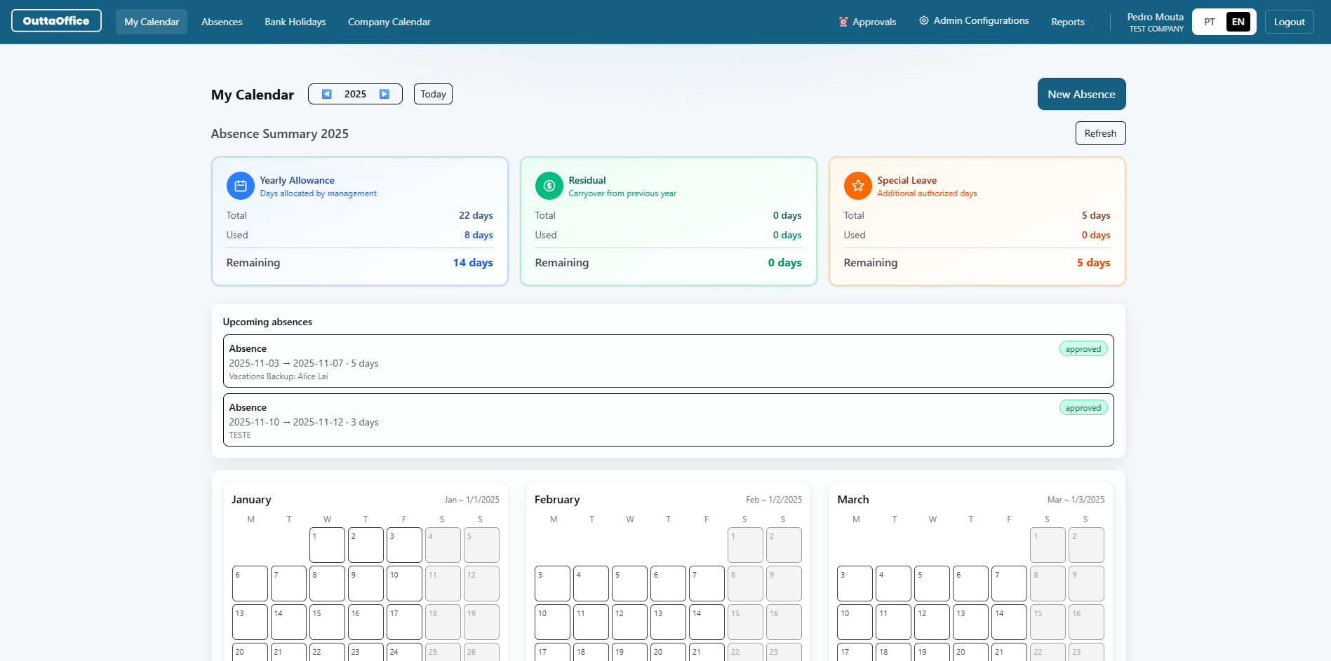 OuttaOffice - Screenshot 2 preview