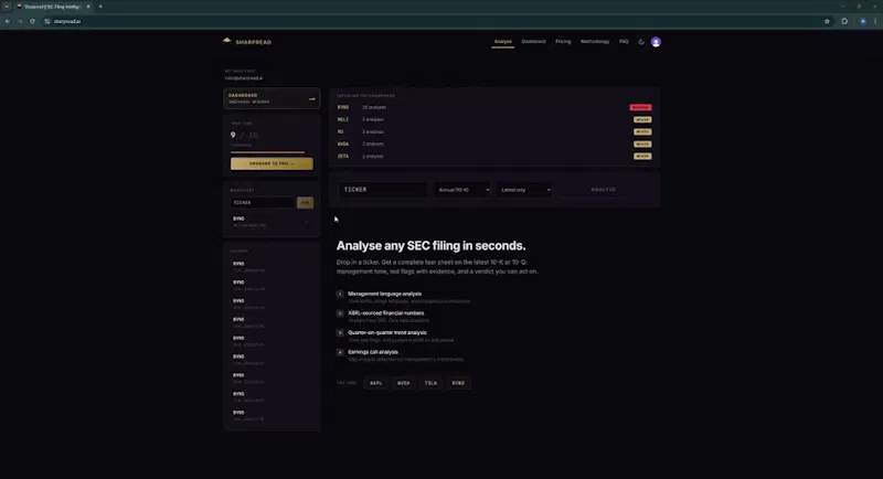 Sharpread screenshot 1 (video preview)