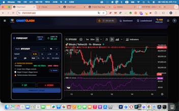 ChartClash - Crypto Prediction Game gallery image