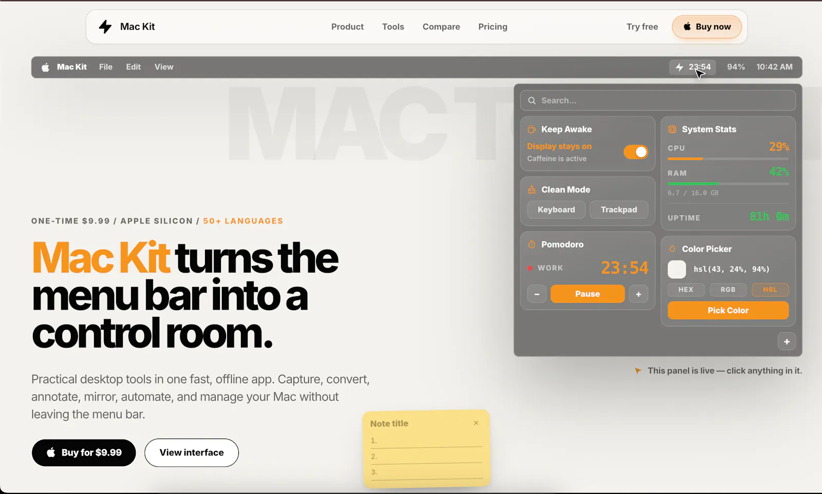 Mac Kit screenshot 2
