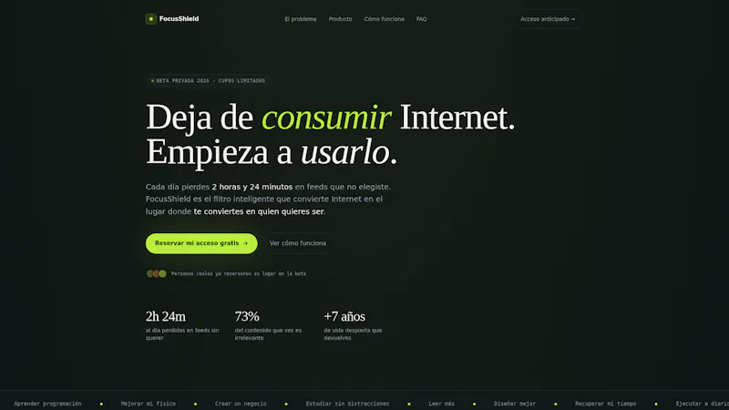 No consumir Internet, hay que usarlo. screenshot 1