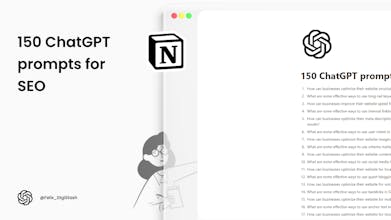 150 ChatGPT 4.0 SEO Prompts gallery image