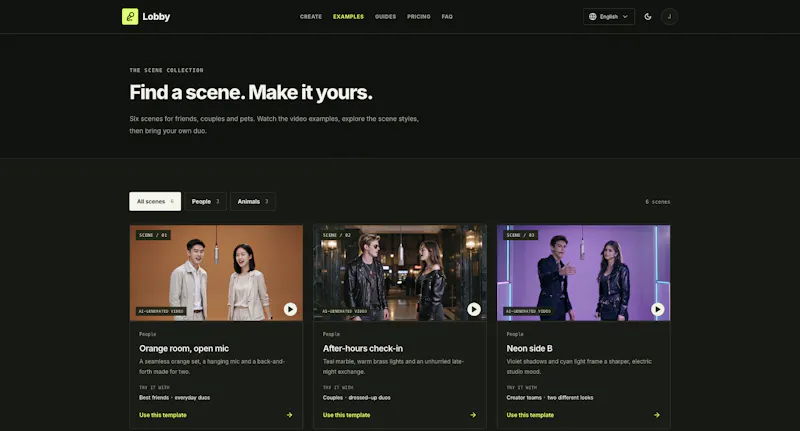 Lobby screenshot 2