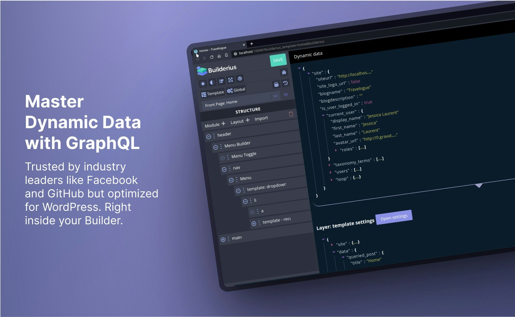 Builderius - WordPress сайт -строитель медиа 3