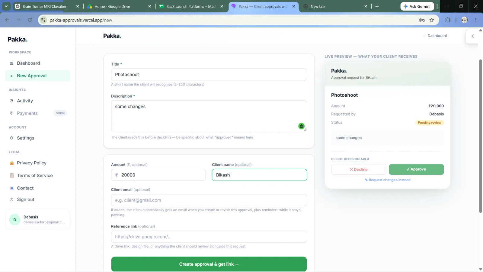 Pakka Approvals screenshot 4