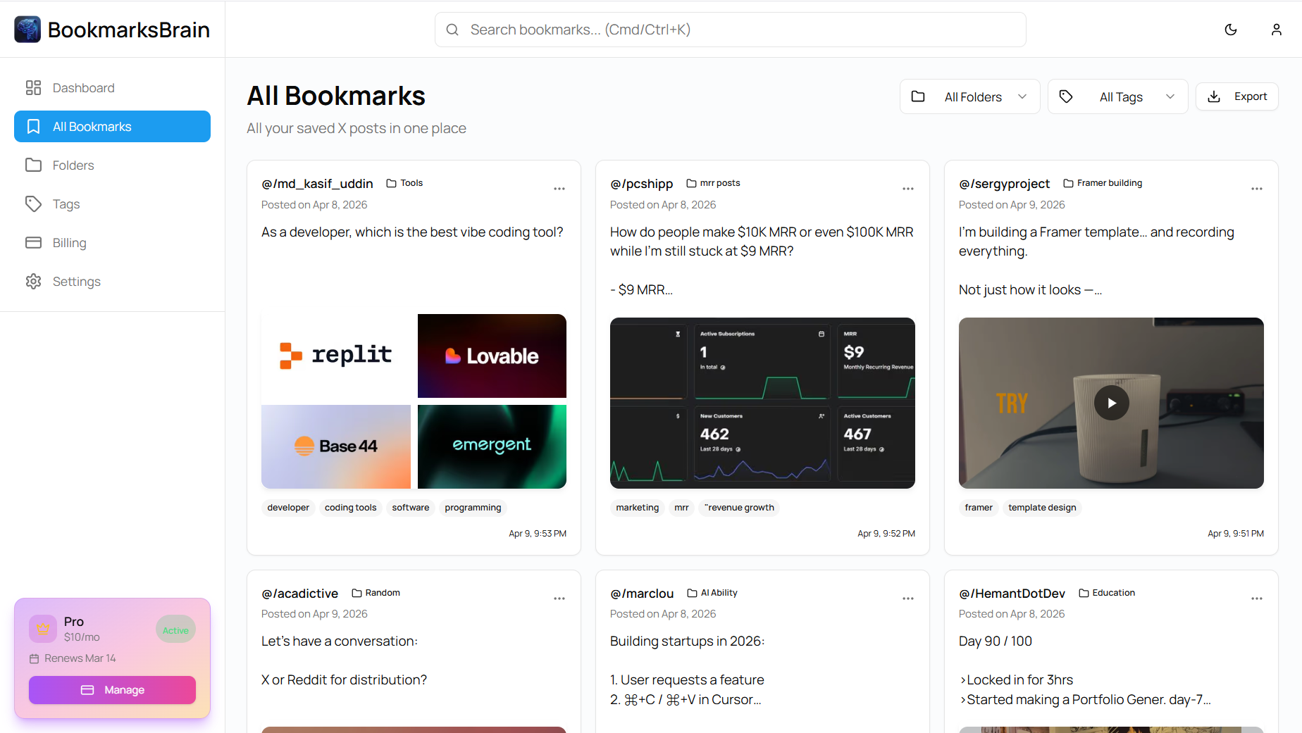 BookmarksBrain gallery image