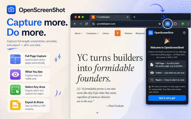 OpenScreenShot screenshot 1