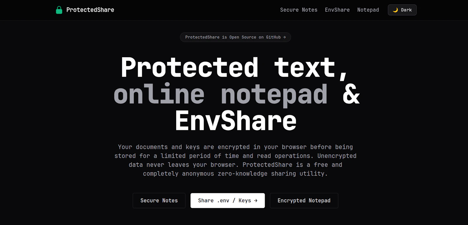 ProtectedShare screenshot 1