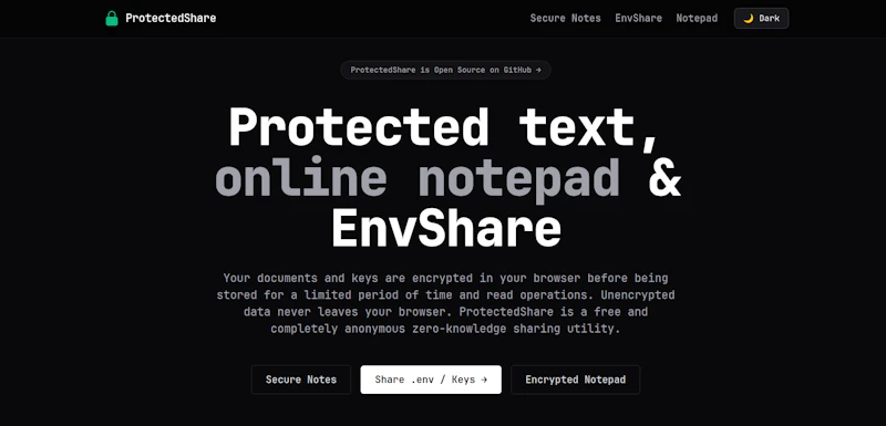 ProtectedShare screenshot 1