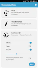 Sensor lock gallery image