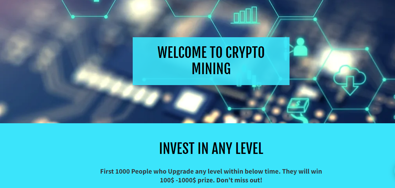 Aplicación de minero cripto