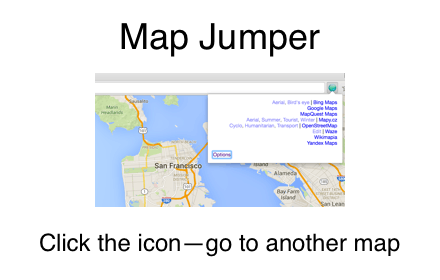 Mapjumper Chrome Extension media 1