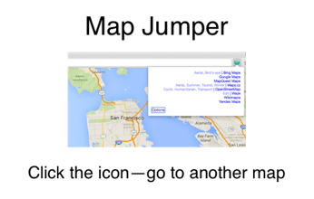 Mapjumper Chrome Extension gallery image