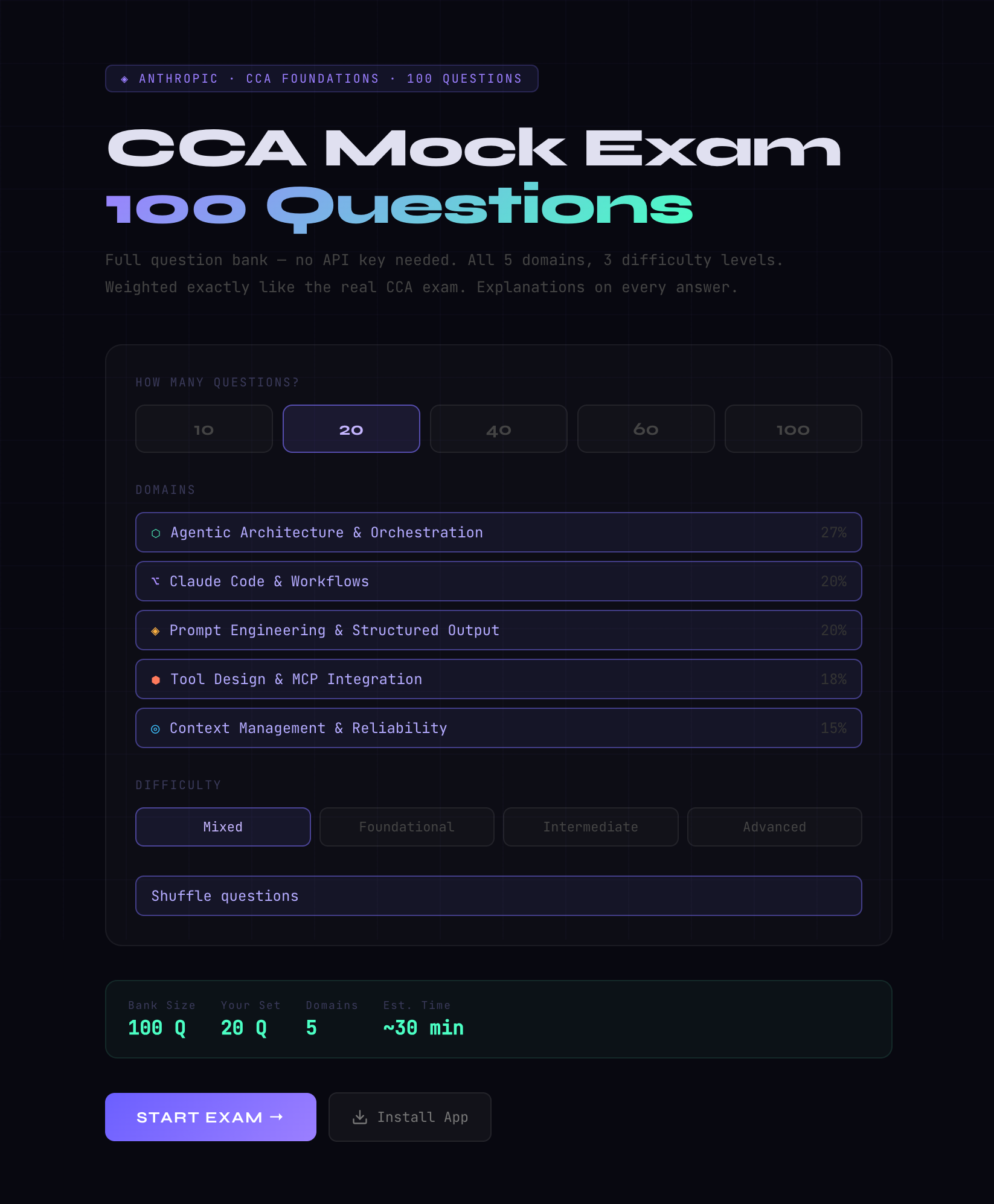 CCA Foundations Mock Exam gallery image