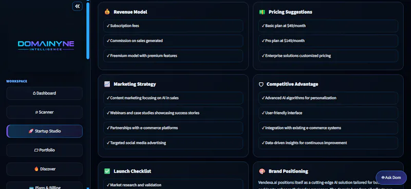 Domainyne Intelligence screenshot 6