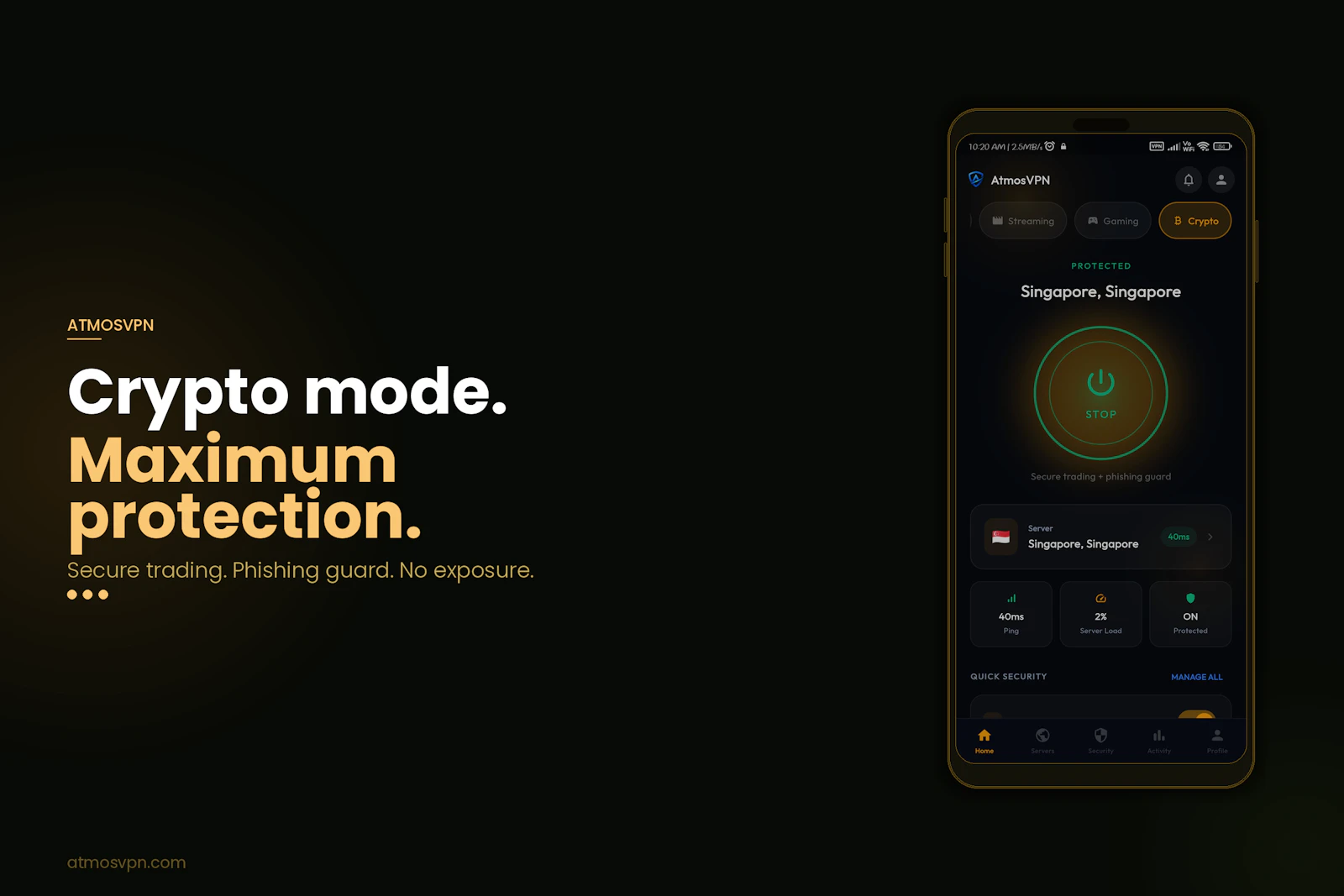 AtmosVPN screenshot 4