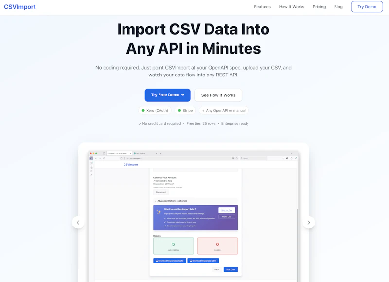 CSVImport screenshot 5