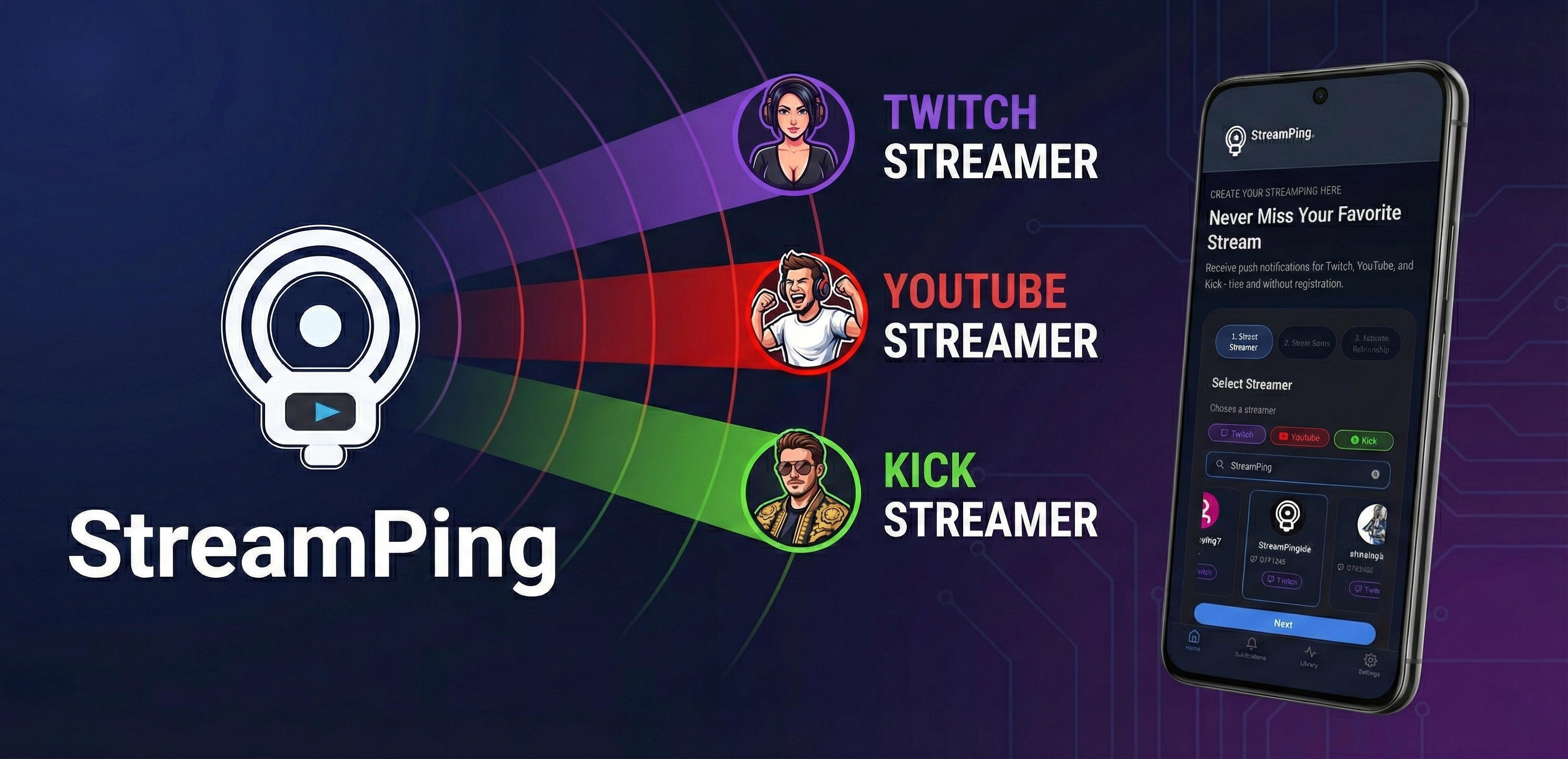 StreamPing gallery image