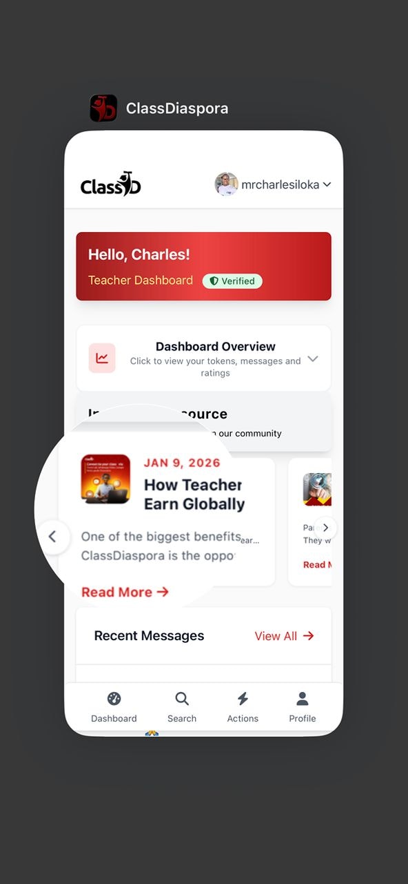 Class Diaspora - Screenshot 2 showing product features and functionality