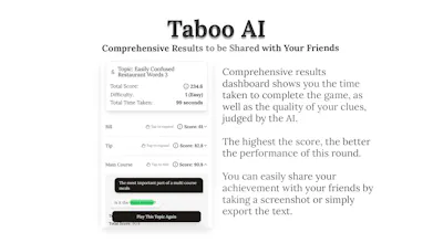 Taboo AI gallery image
