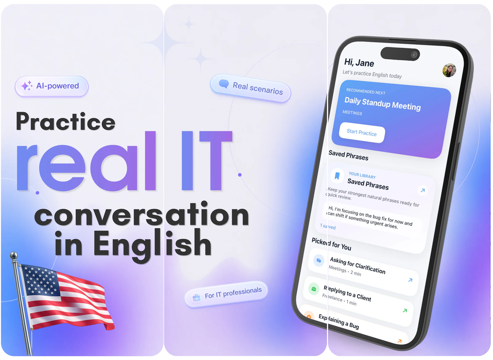 Itish: Tech English Speaking screenshot 1