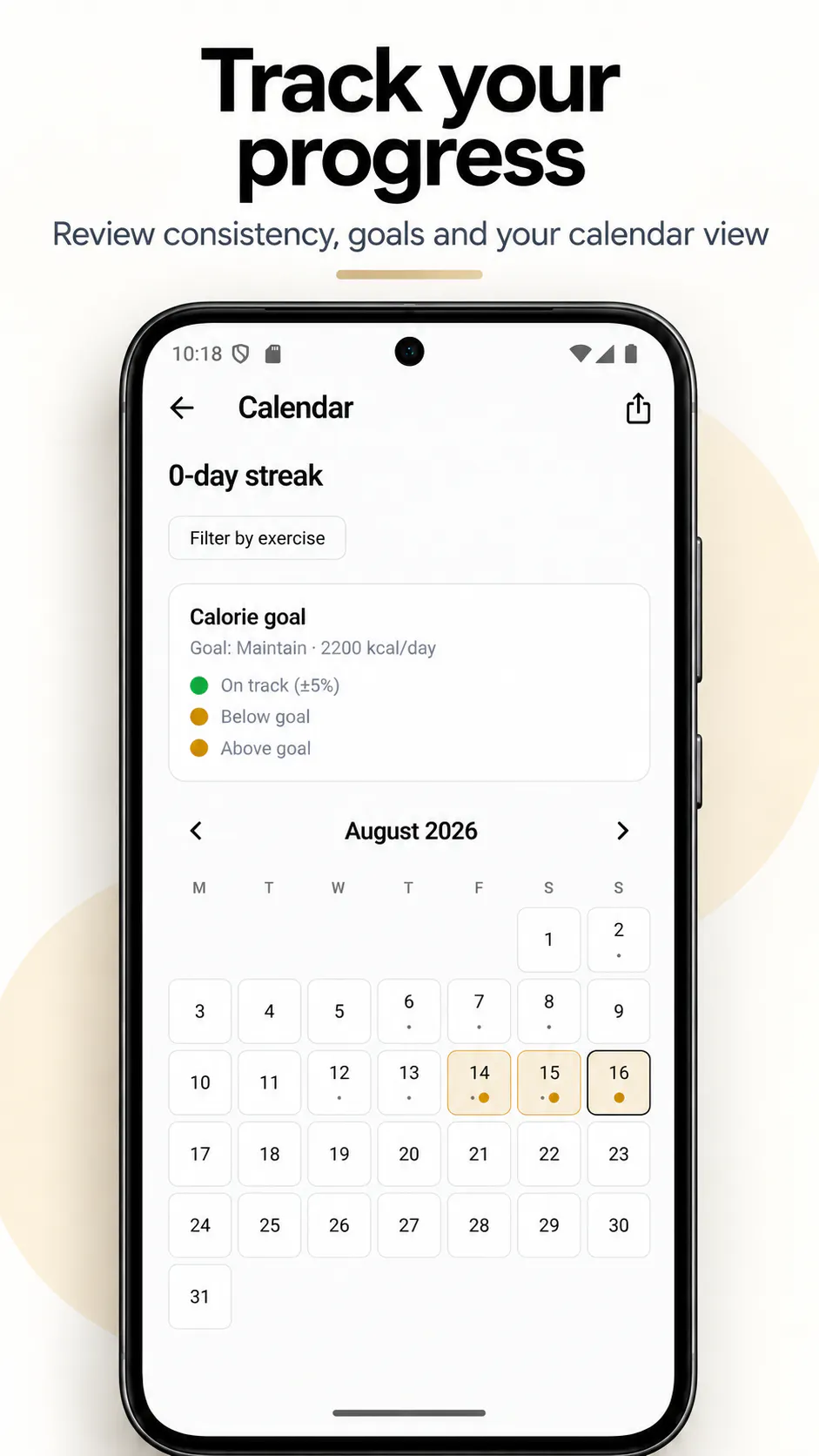 Gym & Macros: Workout Tracker gallery image