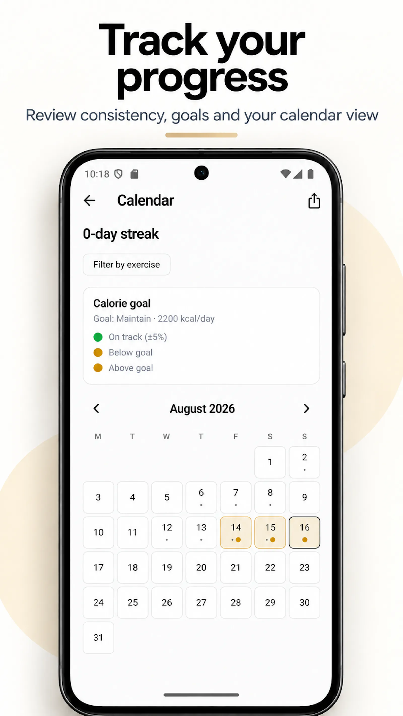 Gym & Macros: Workout Tracker screenshot 4