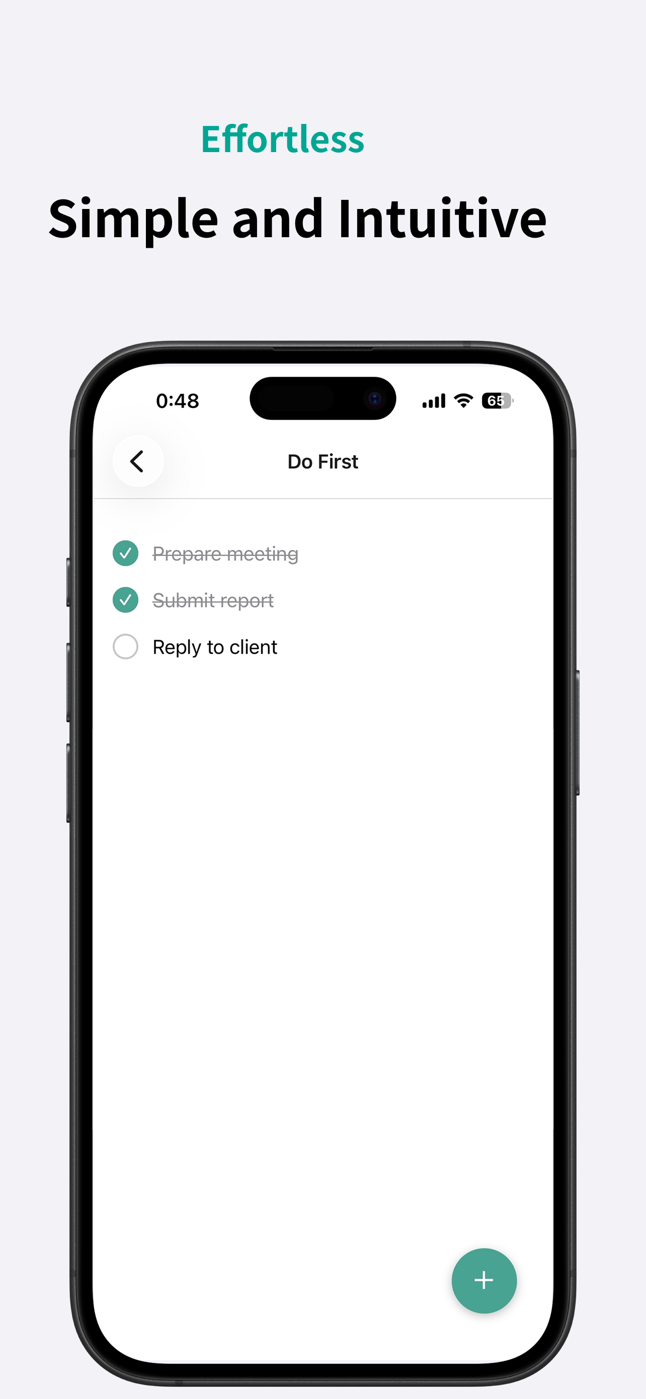 Matrix Todo - Screenshot 2 showing product features and functionality