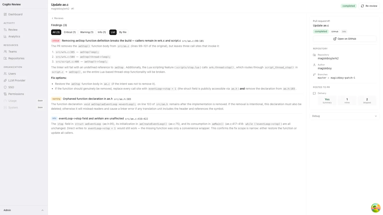 Cogito Review screenshot 5