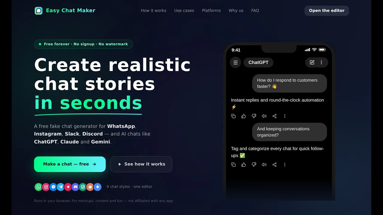 Easy Chat Maker gallery image